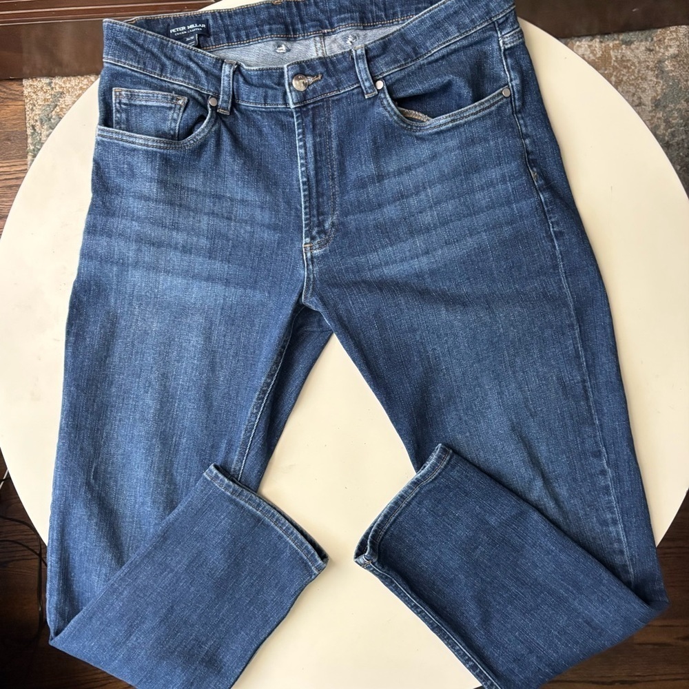 Peter Millar Five-Pocket Slim Fit Denim Jean Men’s Size 36x30